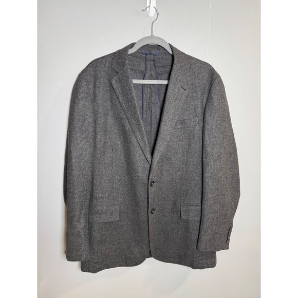 Brooks Brothers Other - Brooks Brothers 1818 Regent Blazer 42R Grey Wool Cashmere Micro Check Sport Coat